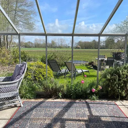 Woudlodge Met Serre En Evt Prive Hottub Chalet *