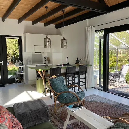 Woudlodge Met Serre En Evt Prive Hottub Chalet *