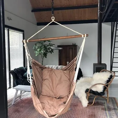 シャレー Woudlodge Met Serre En Evt Prive Hottub ベルゲン