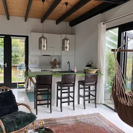 Woudlodge Met Serre En Evt Prive Hottub *