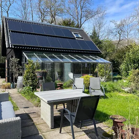 Woudlodge Met Serre En Evt Prive Hottub シャレー *
